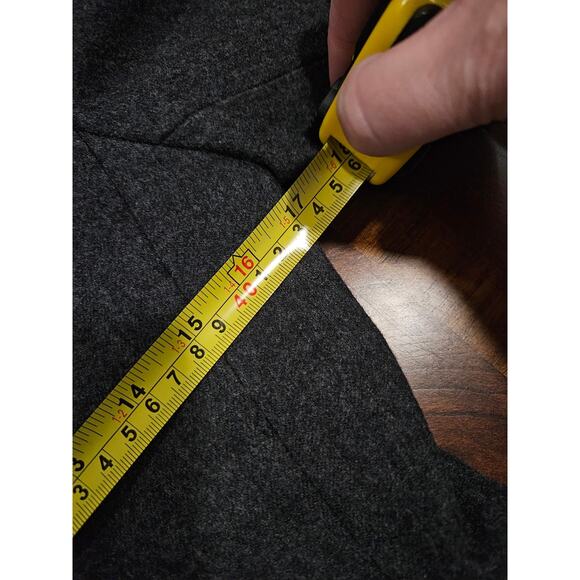 Vintage Miss Pendleton Women's Gray Wool Skirt Blazer Suit Set Size 6 - Picture 14 of 16